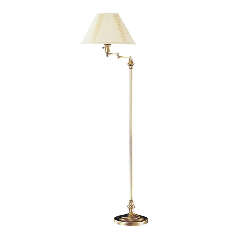 CAL Lighting 150W 3 Way Swing Arm Floor Lamp Antique Bronze BO-314-AB