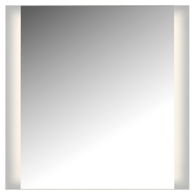 CAL Lighting LED 2 Sided Ada Mirror, 3K, 36"W X 36", Not Dimmable, With Easy Cleat System Mirror LM2WG-C3636
