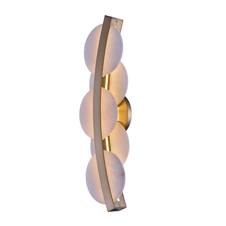 Kalco Meridian 22 In LED Wall Sconce 518421WB