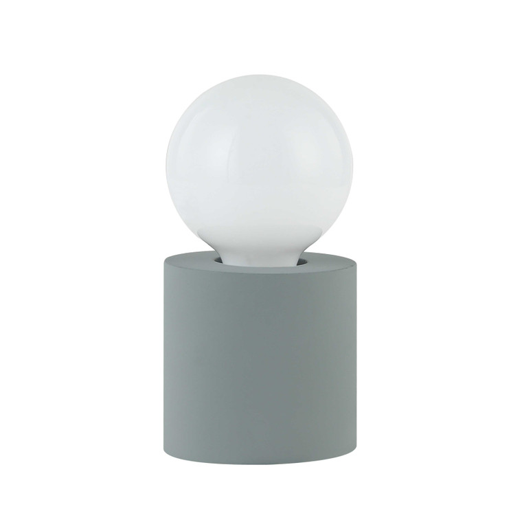 Dainolite 1 Light Incandescent Table Lamp Grey  TYA-31T-GRY