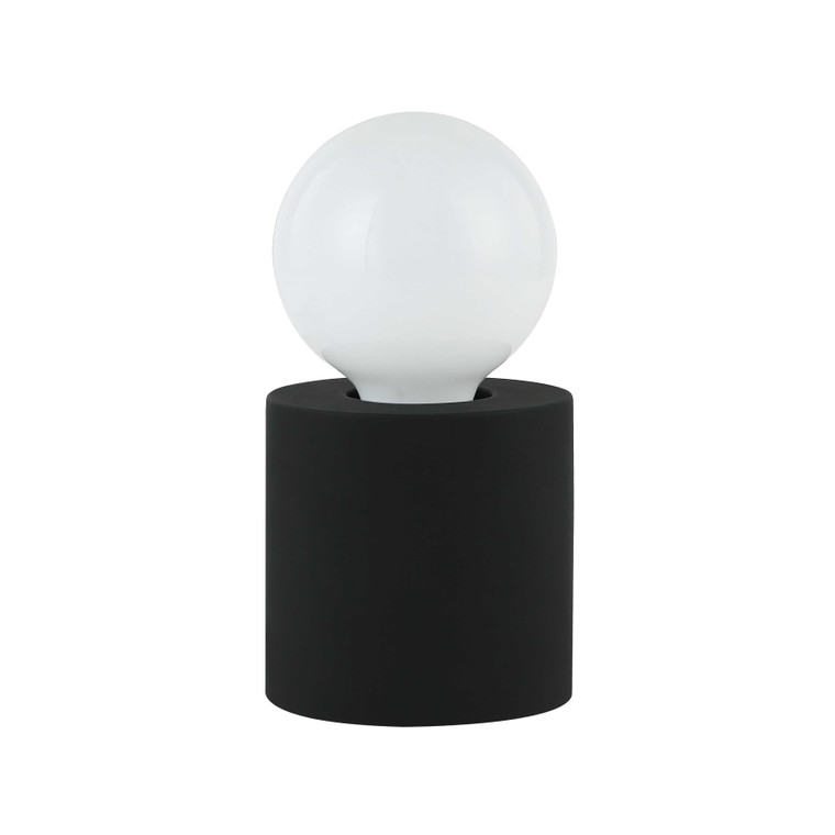 Dainolite 1 Light Incandescent Table Lamp Matte Black  TYA-31T-MB