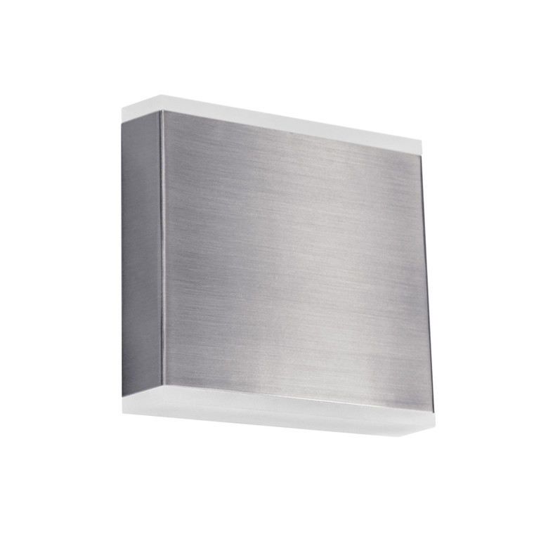 Dainolite 15W LED Wall Sconce, Satin Chrome with Frosted Acrylic Diffuser EMY-550-5W-SC