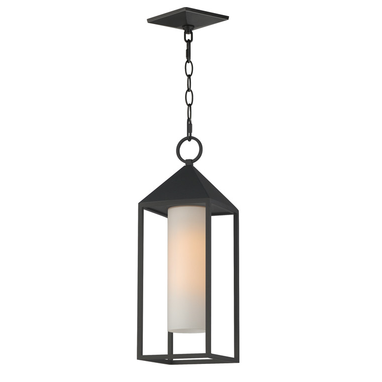 Maxim Aldous 1-Light Outdoor Pendant in Black 30079SWBK