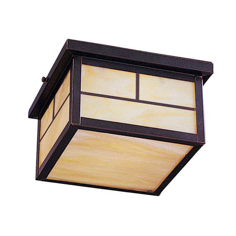 Maxim Coldwater 2-Light Outdoor Ceiling Mount in Burnished 4059HOBU