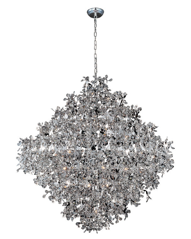 Maxim Comet 50" Crystal Pendant in Polished Chrome 24209BCPC
