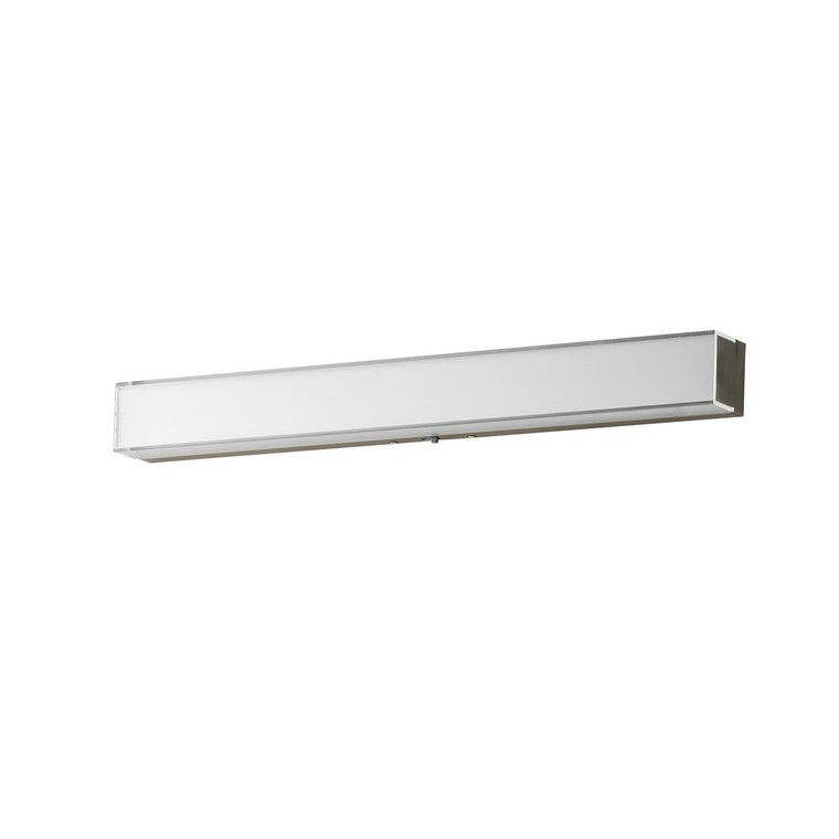 Maxim Edge 24" LED Bath Vanity CCT Select in Satin Nickel 59002CLFTSN