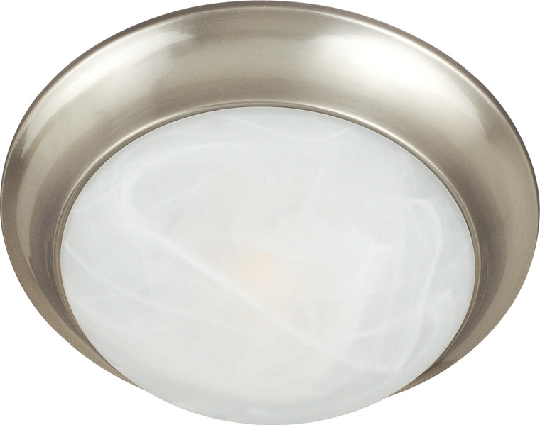 Maxim Essentials 3-Light Flush Mount in Satin Nickel 5852MRSN