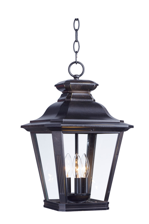 Maxim Knoxville 3-Light Outdoor Pendant in Bronze 1139CLBZ