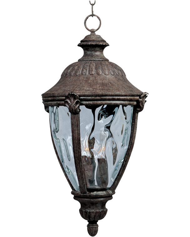 Maxim Morrow Bay VX 3-Light Outdoor Hanging Lantern in Earth Tone 40291WGET