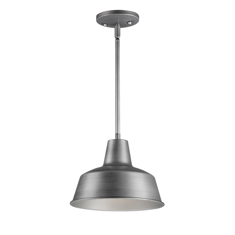 Maxim Pier M 1-Light Outdoor Pendant in Weathered Zinc 35017WZ