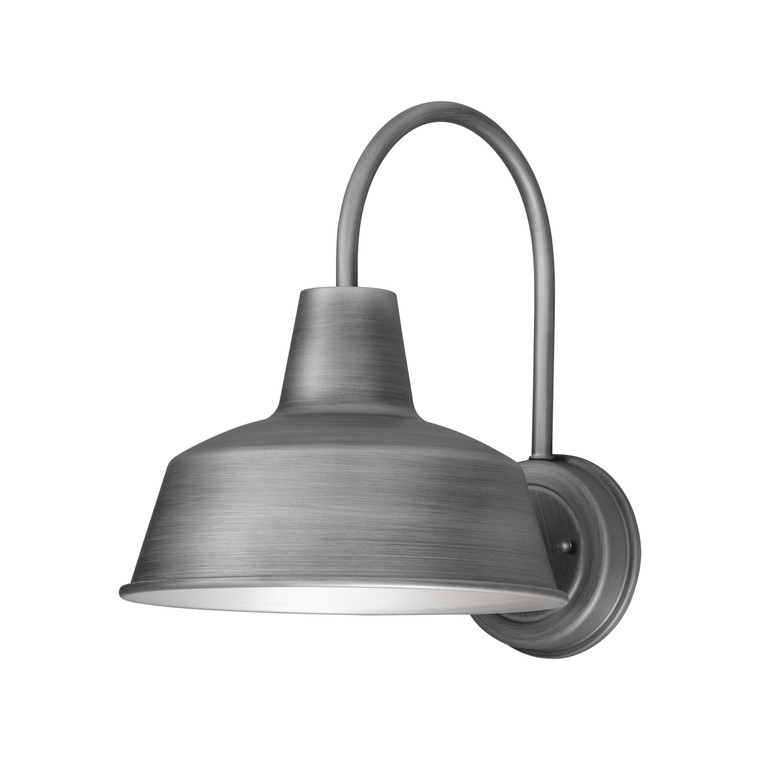 Maxim Pier M 1-Light Outdoor Wall Sconce in Weathered Zinc 35015WZ