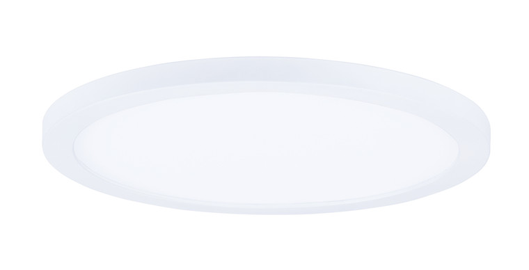 Maxim Wafer 15" RD LED Surface Mount 4000K in White 58737WTWT