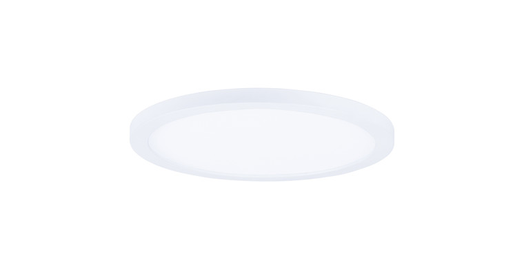 Maxim Wafer 5" RD LED Surface Mount 3000K in White 58710WTWT