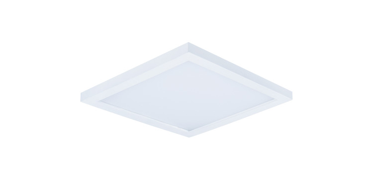 Maxim Wafer 6.25" SQ LED Surface Mount 3000K in White 57722WTWT