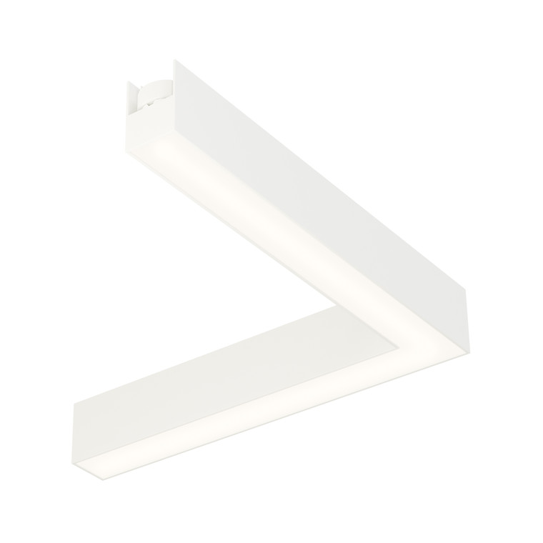 ET2 Contemporary Lighting Continuum Track Light Corner 90 in White ETL29212-WT