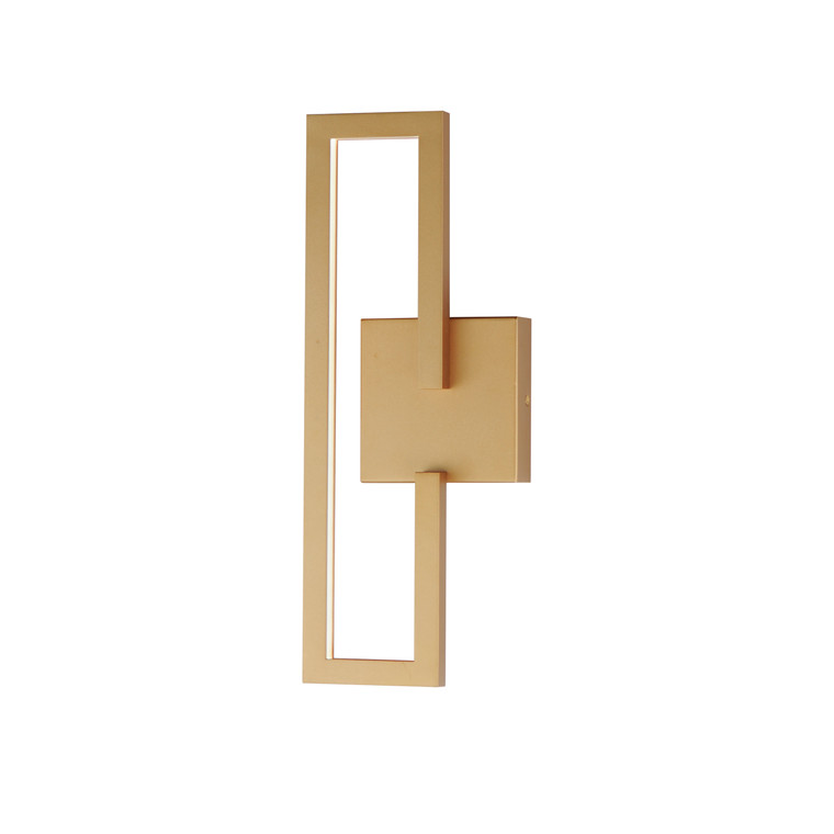 ET2 Contemporary Lighting Penrose 18'' LED Sconce in Gold E21260-GLD