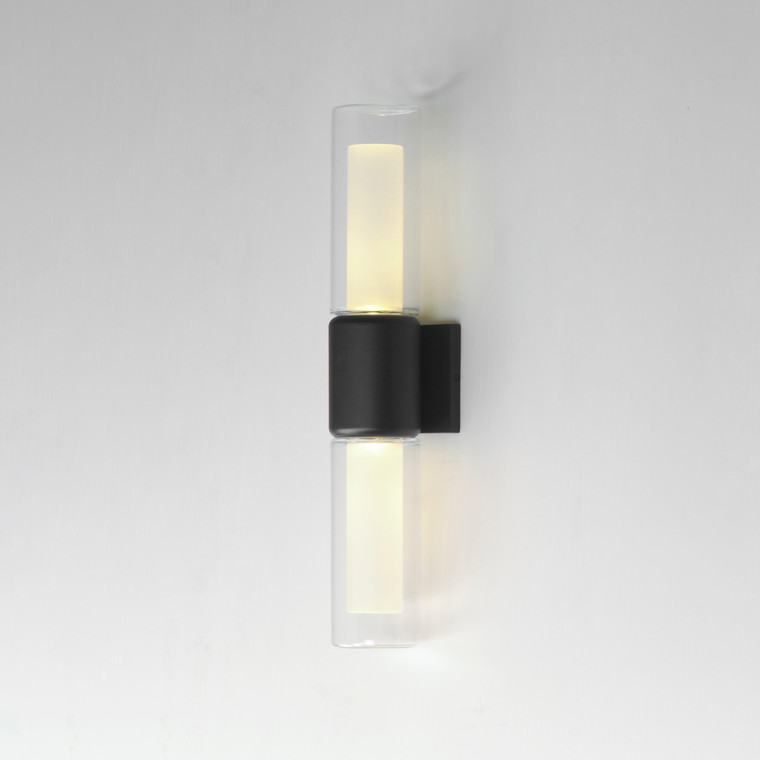 ET2 Contemporary Lighting Dram 2-Light Large LED Outdoor Sconce in ...