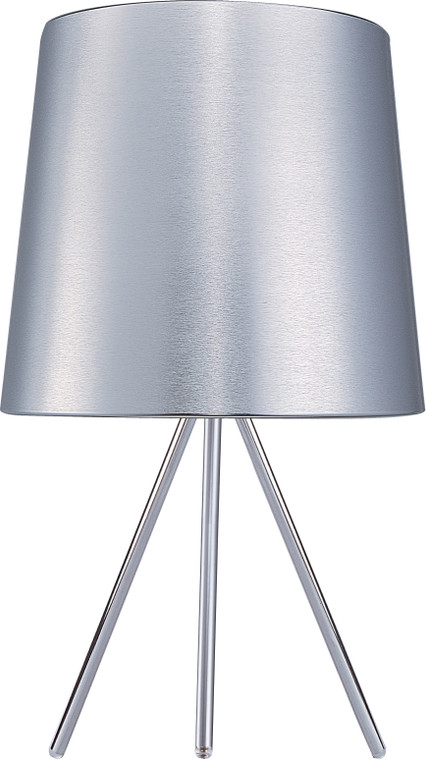 ET2 Contemporary Lighting Percussion 1-Light Table Lamp in Polished Chrome E22707-77