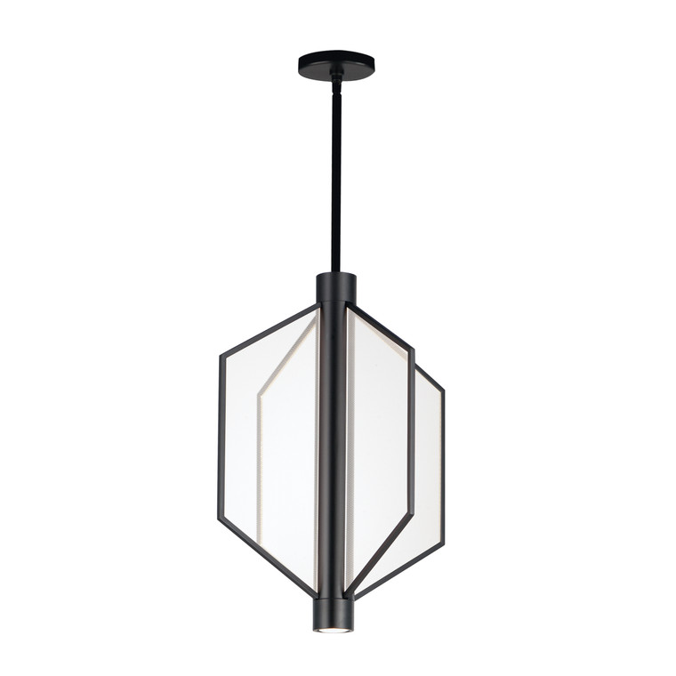 ET2 Contemporary Lighting Telstar Medium LED Pendant in Black E25134-133BK