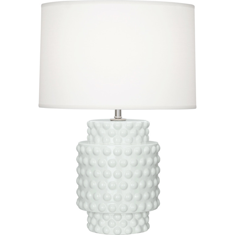 Robert Abbey Lily Dolly Accent Lamp in Lily Glazed Textured Ceramic LY801