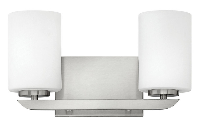 Hinkley Lighting Kyra Two Light Vanity Brushed Nickel 55022BN