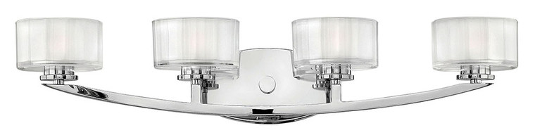 Hinkley Lighting Meridian Four Light Vanity Chrome Integrated LED Bulb(s) 5594CM-LED