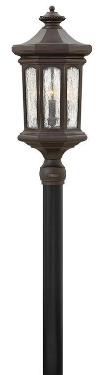 Hinkley Lighting Raley Large Post Top or Pier Mount Lantern Oil Rubbed Bronze LED Bulb(s) Included 1601OZ-LL