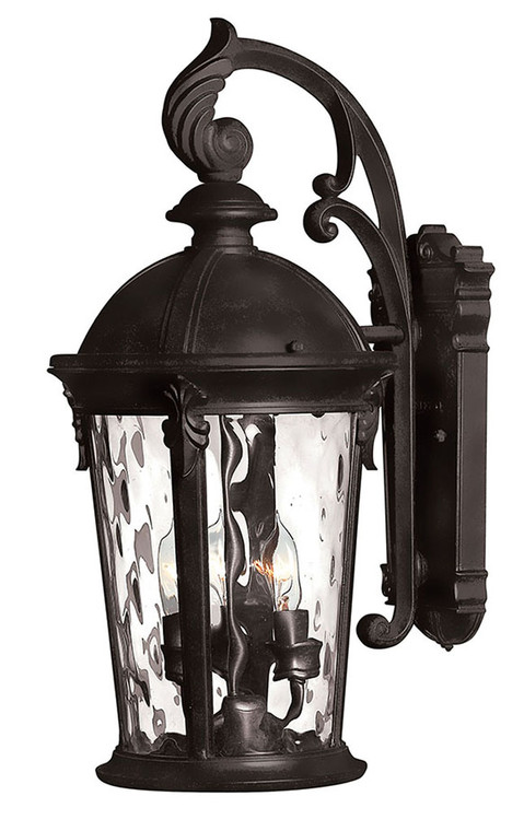 Hinkley Lighting Windsor Small Wall Mount Lantern Black 1898BK