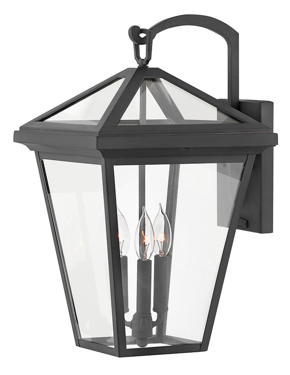 Hinkley Lighting Alford Place Large Wall Mount Lantern Museum Black LED Bulb(s) Included 2565MB-LL