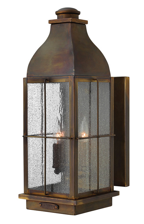 Hinkley Lighting Bingham Large Wall Mount Lantern Sienna LED Bulb(s) Included 2045SN-LL