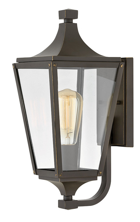 Hinkley Lighting Jaymes Small Wall Mount Lantern Oil Rubbed Bronze 1290OZ