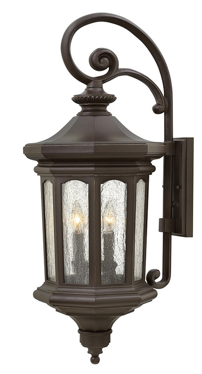 Hinkley Lighting Raley Large wall Mount Lantern Oil Rubbed Bronze LED Bulb(s) Included 1605OZ-LL