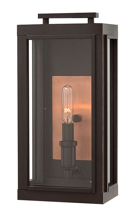 Hinkley Lighting Sutcliffe Small Wall Mount Lantern Oil Rubbed Bronze 2910OZ