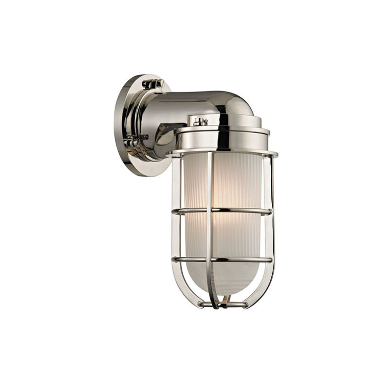 Hudson Valley Lighting Carson Wall Sconce in Polished Nickel 240-PN