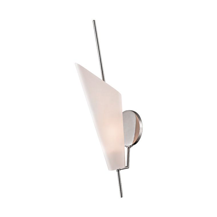 Hudson Valley Lighting Cooper Wall Sconce in Polished Nickel 8061-PN