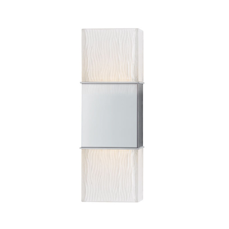 Hudson Valley Lighting Aurora Wall Sconce in Polished Chrome 282-PC