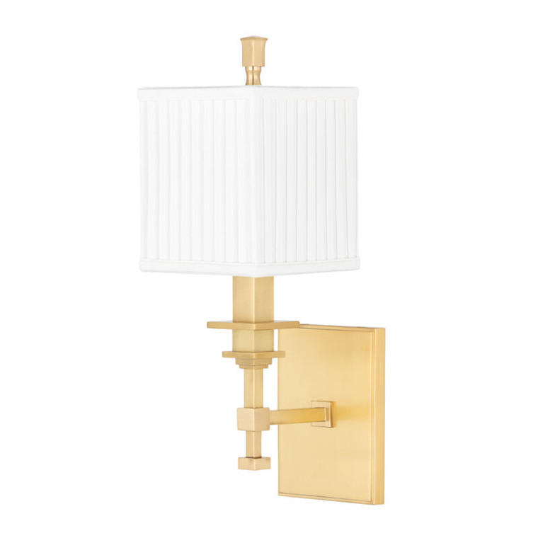 Hudson Valley Lighting Berwick Wall Sconce in Aged Brass 241-AGB