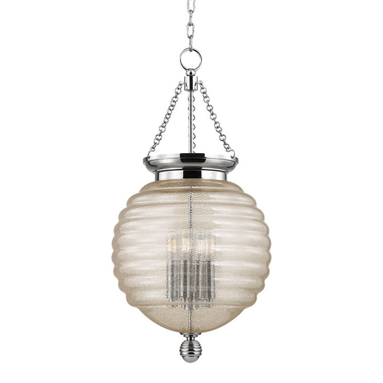 Hudson Valley Lighting Coolidge Pendant in Polished Nickel 3214-PN