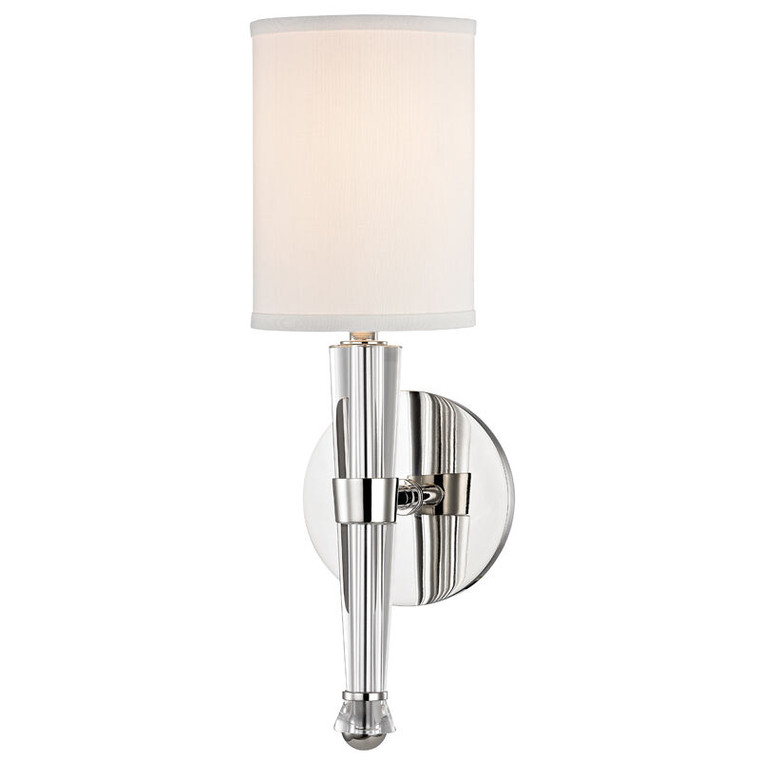 Hudson Valley Lighting Volta Wall Sconce in Polished Nickel 4110-PN