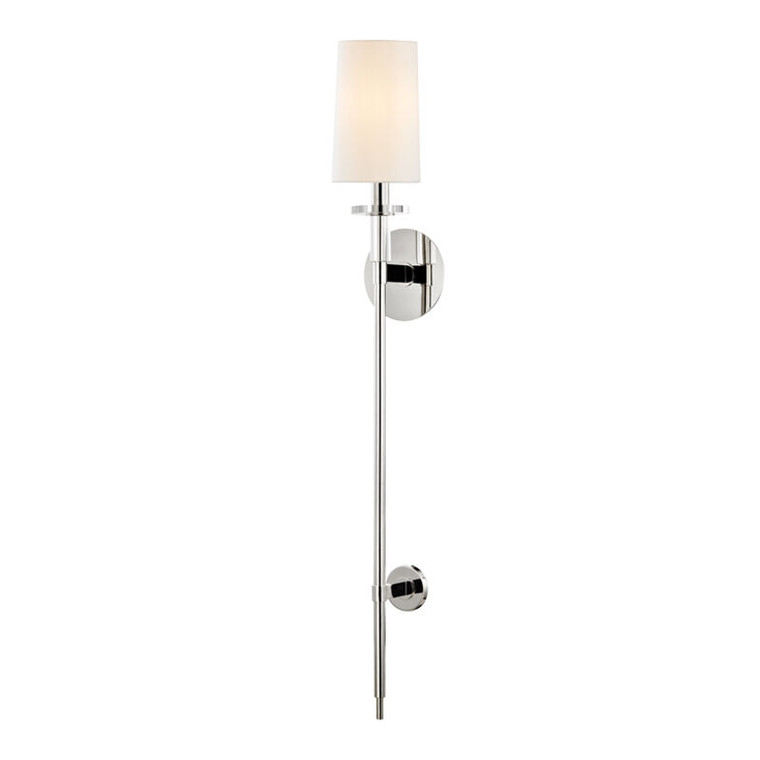 Hudson Valley Lighting Amherst Wall Sconce in Polished Nickel 8536-PN