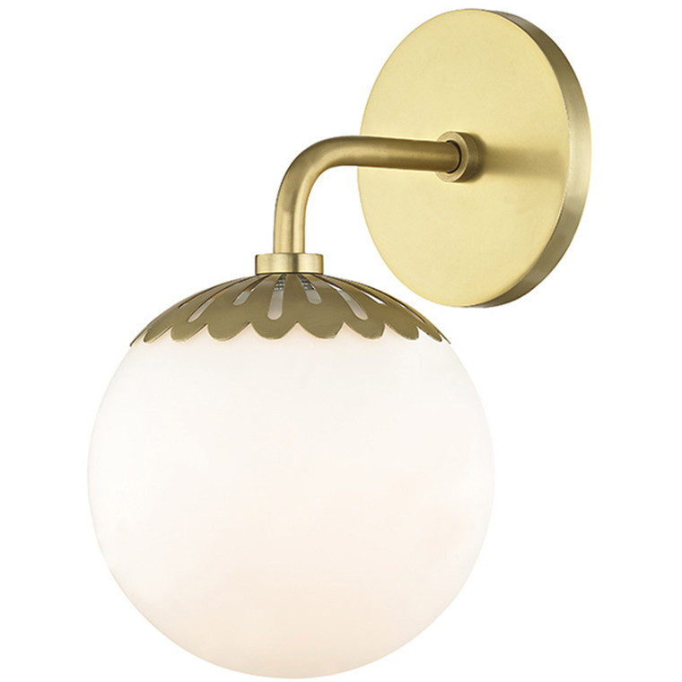Mitzi 1 Light Bath and Vanity in Aged Brass H193301-AGB