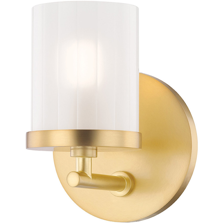 Mitzi 1 Light Bath and Vanity in Aged Brass H239301-AGB
