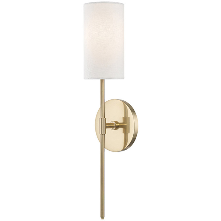 Mitzi 1 Light Wall Sconce in Aged Brass H223101-AGB