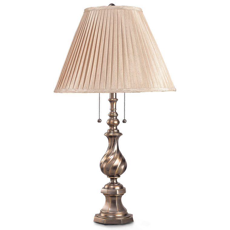 Lite Master Surrey Table Lamp in Dark Solid Brass T2105DB-SR