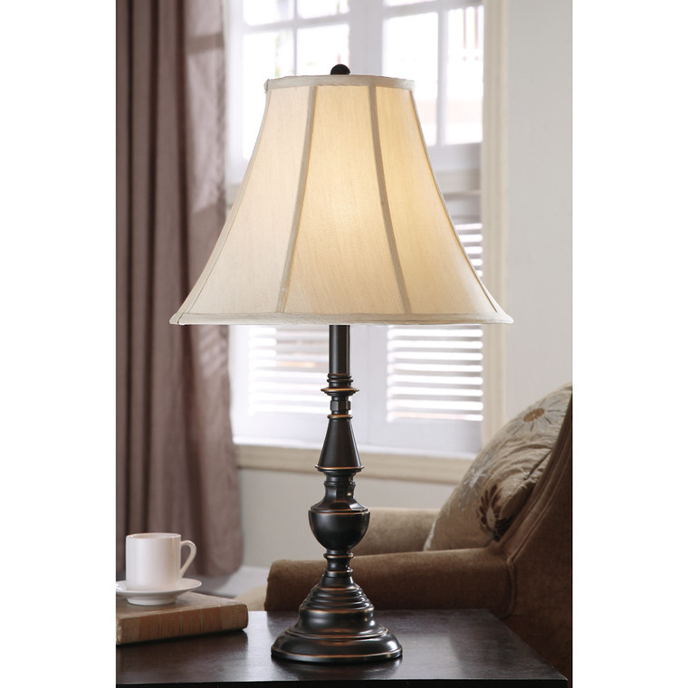 Lite Master Windsor Table Lamp in Oil Rubbed Bronze on Solid Brass T6478RZ-SL