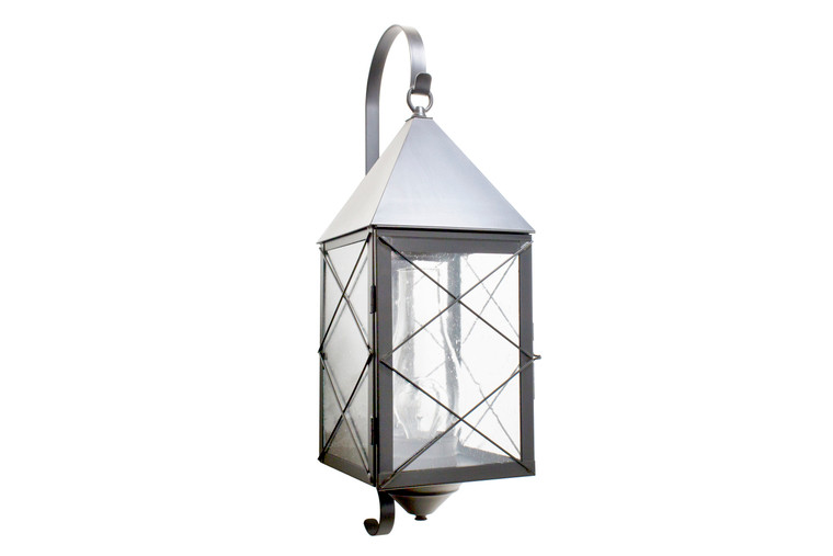 Brass Traditions 500 Series Dorchester Wall Lantern with Bracket 520-P