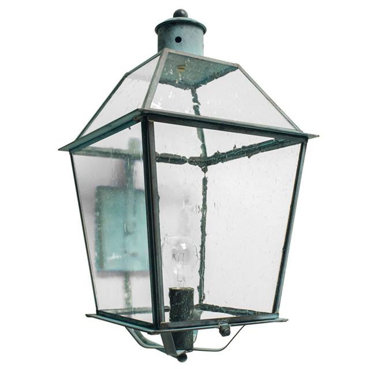 Brass Traditions 700 Series Boston Wall Lantern Glass Top 711-GT