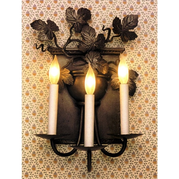 Vineyard 3 Candle Sconce by Studio Steel 520
