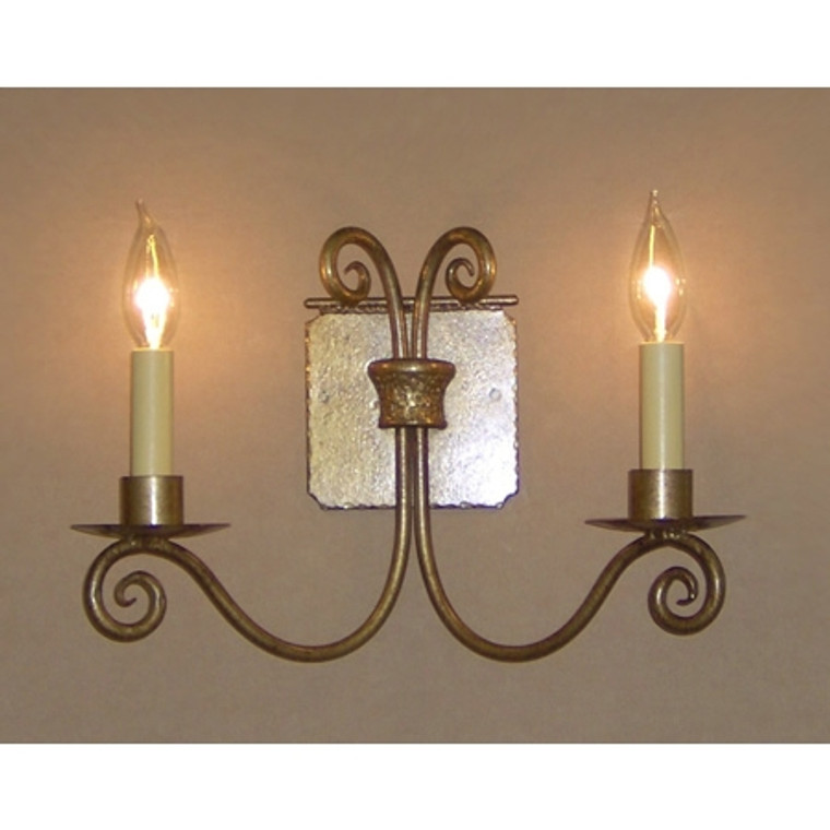 Santa Fe 2 Candle Sconce by Studio Steel 643