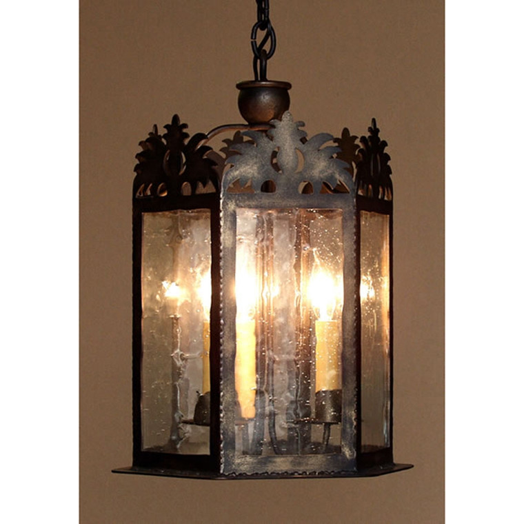 Stockholm 16 inch  3 Candle Lantern by Studio Steel 804G